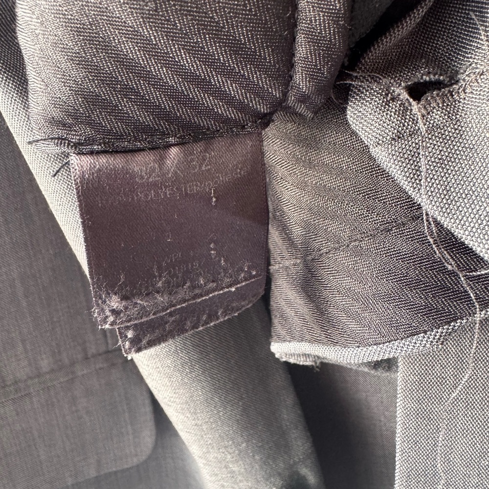 Haggar Gray Men's 2 Piece Suit - Picture 6 of 6